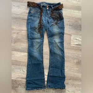 Wallflower Jeans with belt